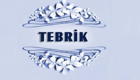 Təbrik edirik!