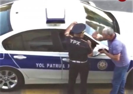 Sürücünün söydüyü yol polisindən AÇIQLAMA - "Mənə başqa vəzifə də təklif edildi