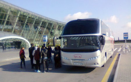 Hava limanının avtobuslarının xəttində dəyişikliklər olub