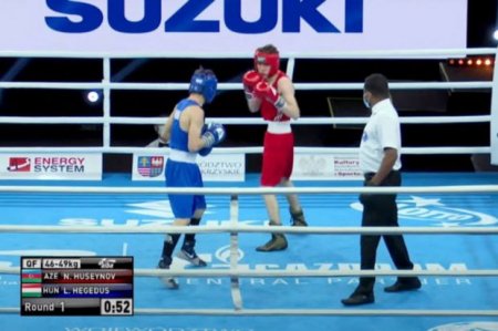 Avropa çempionatı: Azərbaycanın iki boksçusu bürünc medal qazandı