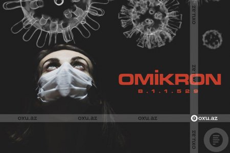 “Omikron”dan ilk ölüm halı qeydə alınıb