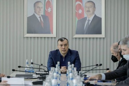 Sahil Babayev Boks Federasiyasında ilk iclasını keçirdi - FOTO