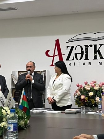 "Azərkitab" mərkəzində yazıçı-jurnalist İradə Qaracallının yaradıcılığına və ömrünün 50-ci baharına həsr olunmuş gecə keçirildi