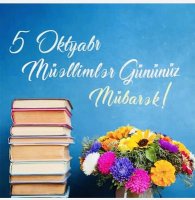 5 Oktyabr - Peşə bayramı münasibəti ilə Azərbaycan təhsilinin inkişafında əvəzsiz xidmətləri olan bütün müəllimləri təbrik edirik