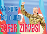 44 günə fəth olunan ZƏFƏR ZİRVƏSİ