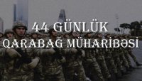 44 günlük qəhrəmanlıq savaşımız tarix boyu şanlı qürur mənbəyimiz olaraq qalacaq