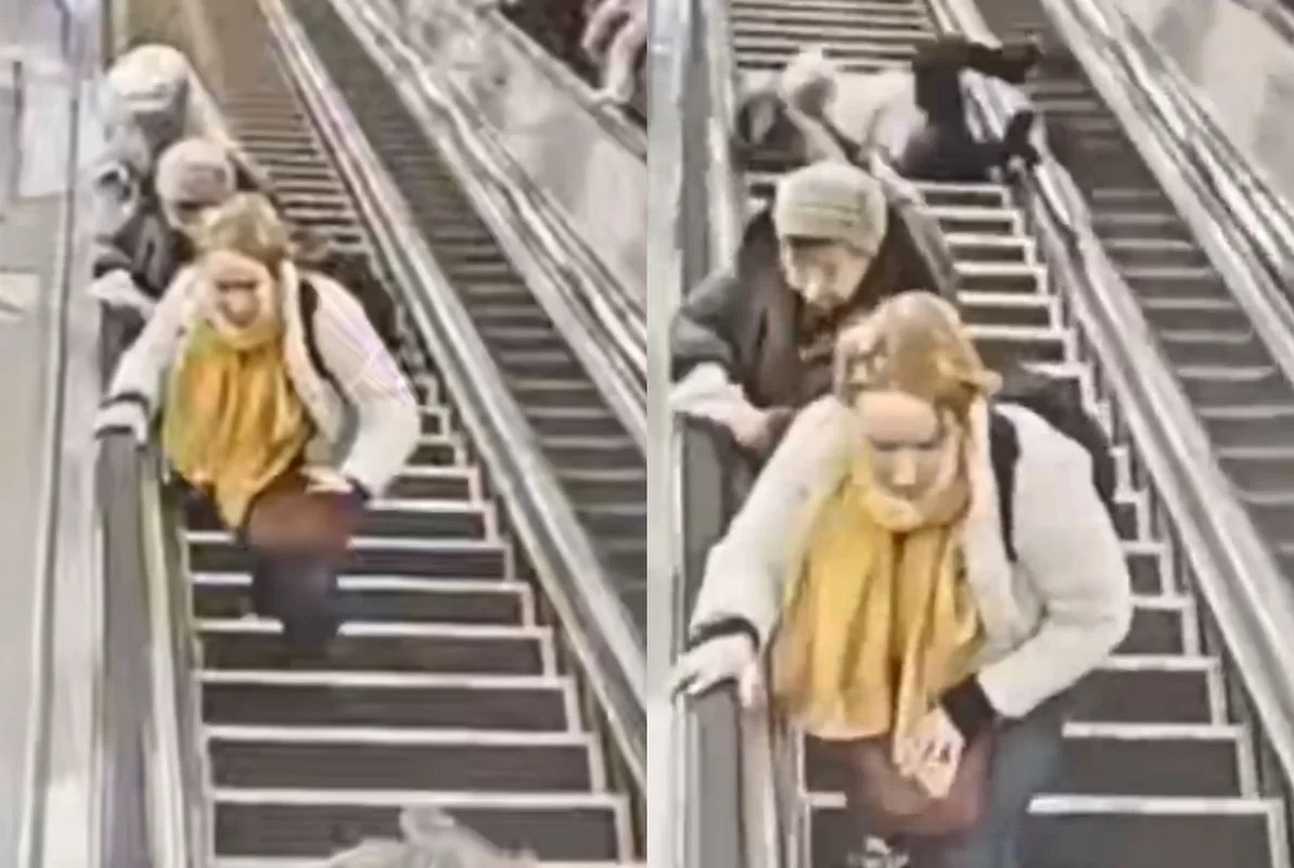 Sankt-Peterburq metrosunda bədbəxt hadisə: Eskalator qəfil işə düşdü, sərnişinlər yıxıldı